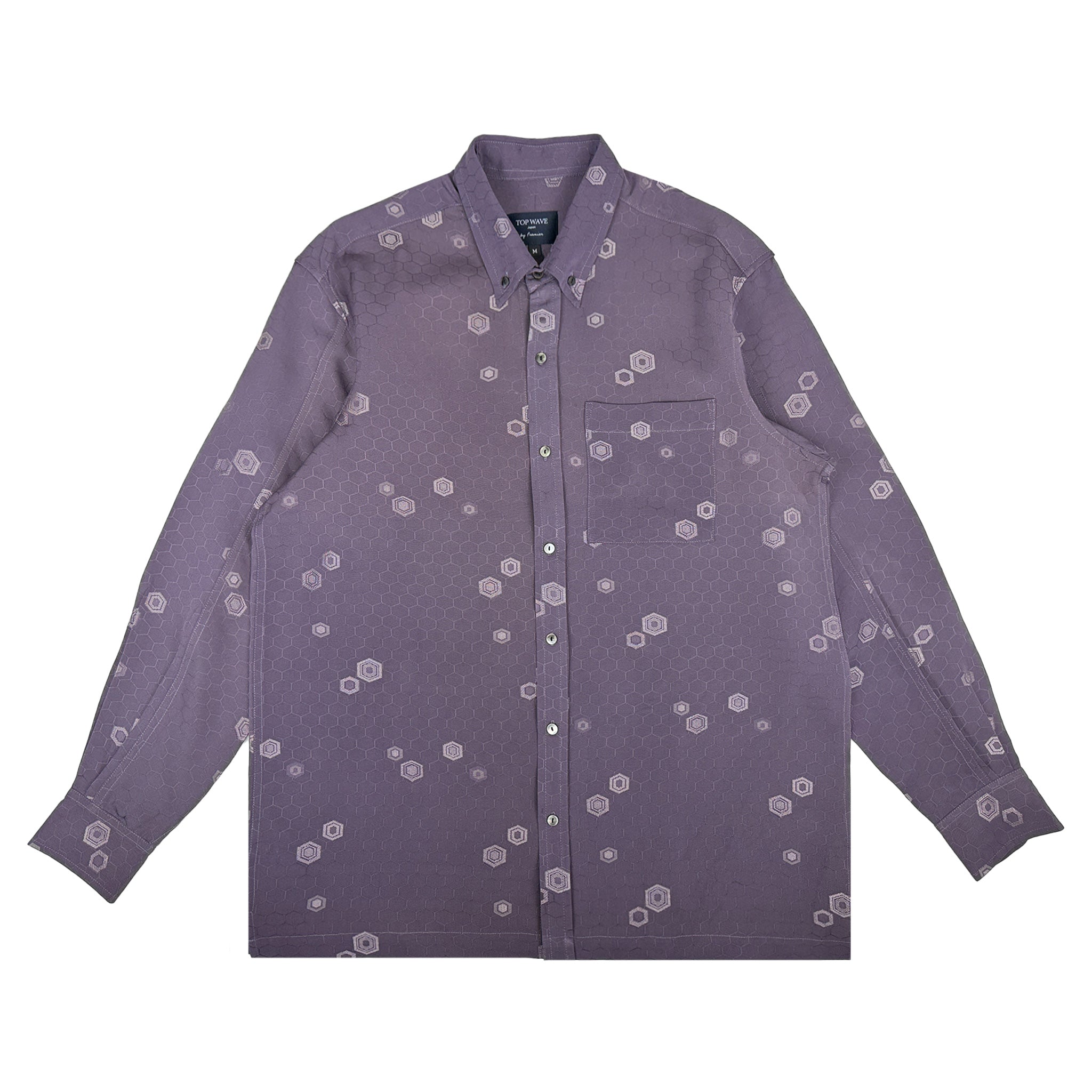 Camisa de manga larga Kimono, Talla M [LSVN-M133]