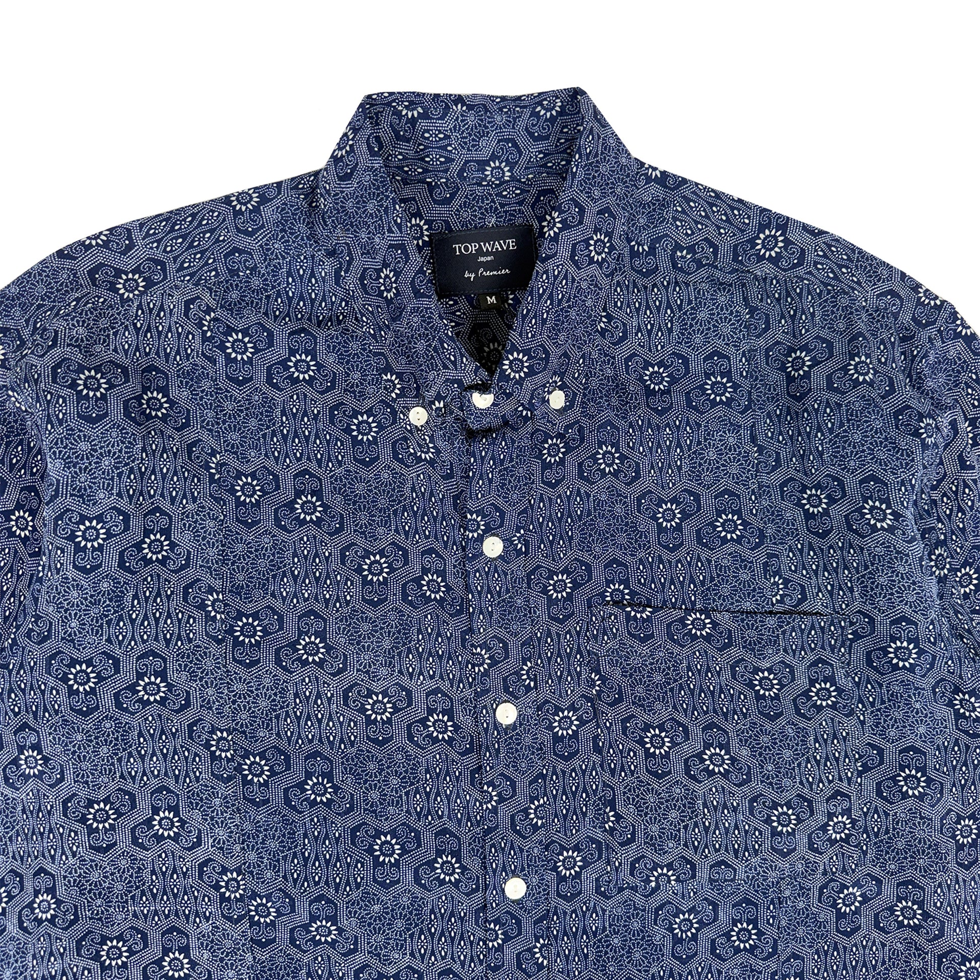 Camisa de manga larga Kimono, talla M [LSVN-M134]-3