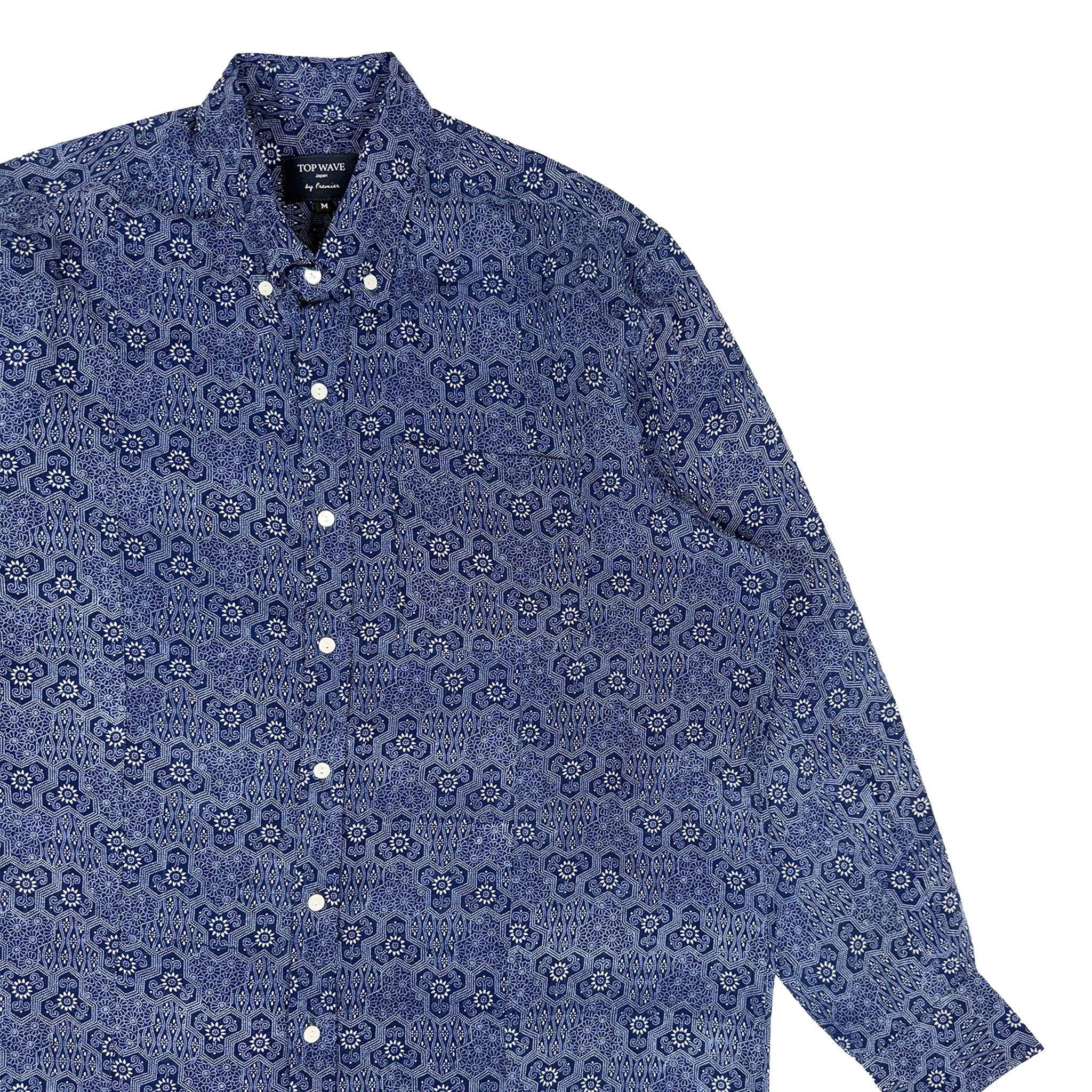 Camisa de manga larga Kimono, talla M [LSVN-M134]-zoom-4