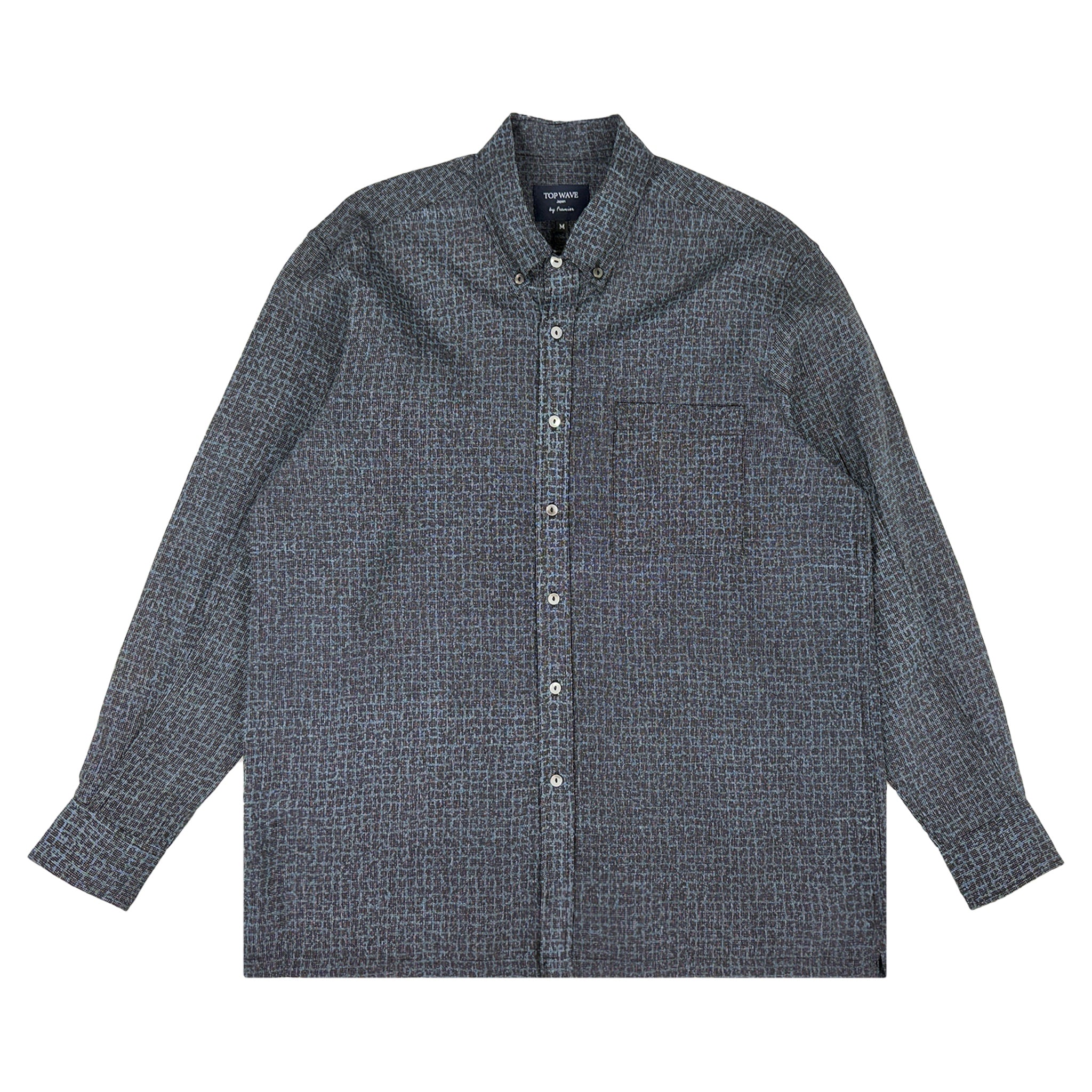 Camisa de manga larga Kimono, talla M [LSVN-M136]-zoom-1