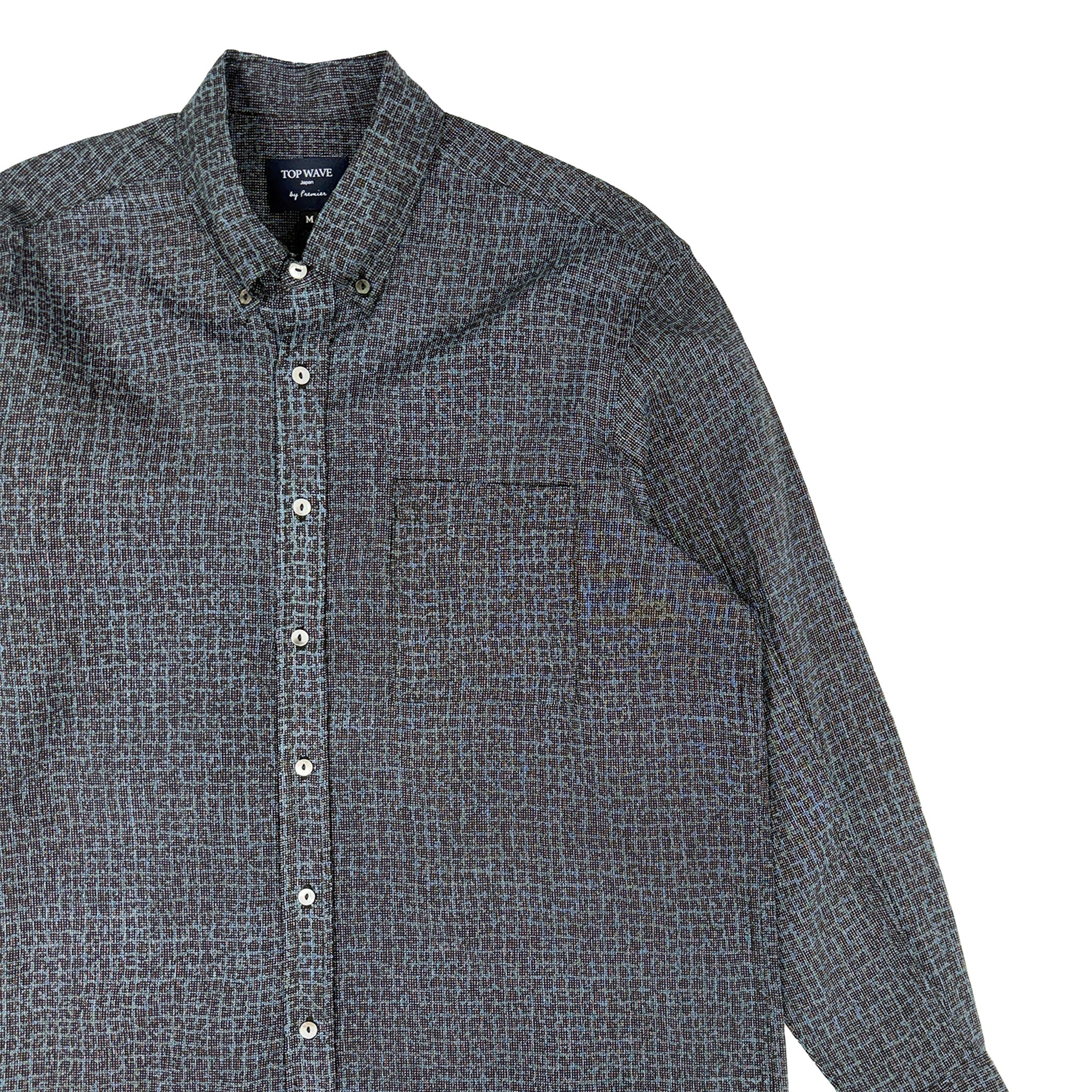 Camisa de manga larga Kimono, talla M [LSVN-M136]-zoom-4