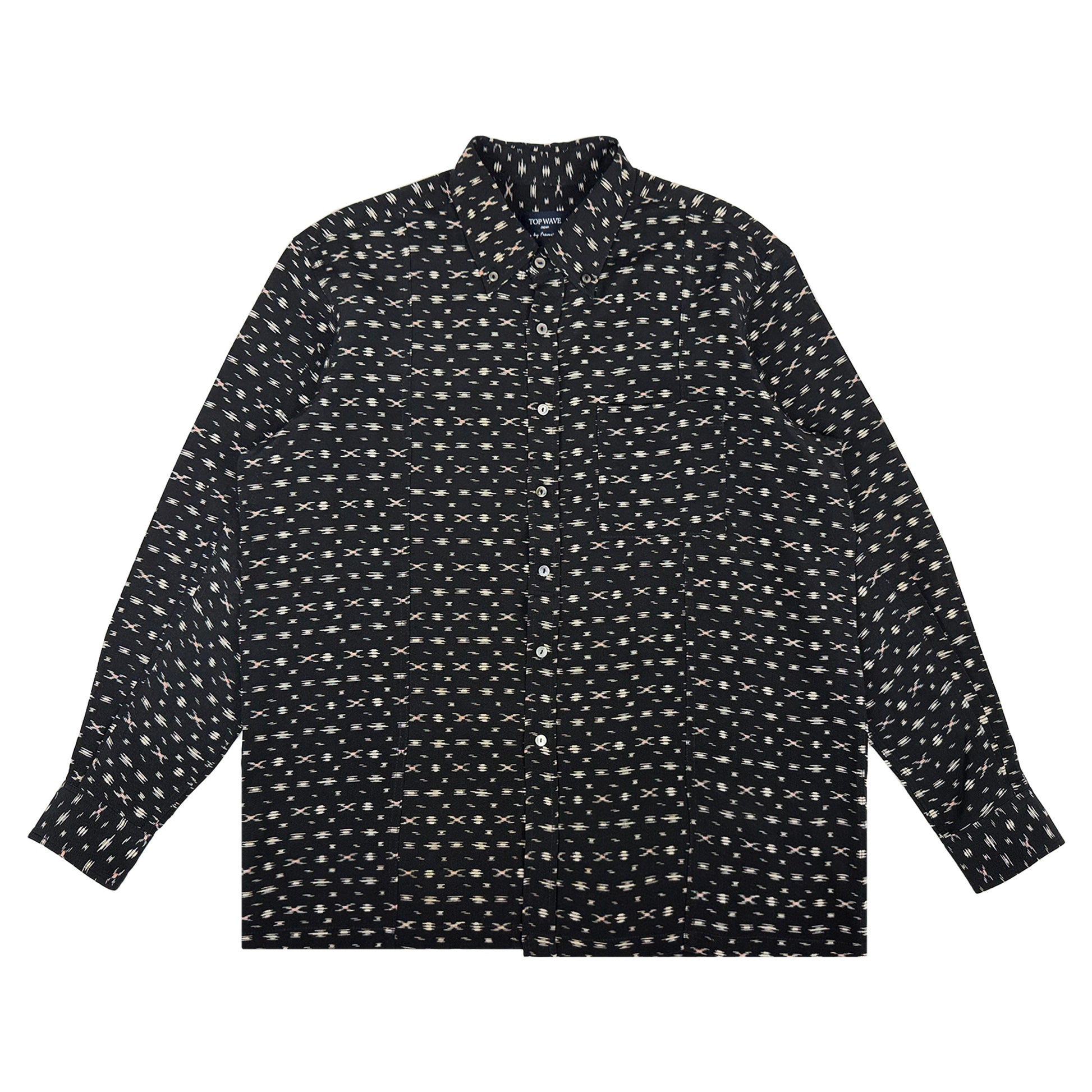 Camisa de manga larga Kimono, talla M [LSVN-M137]-1