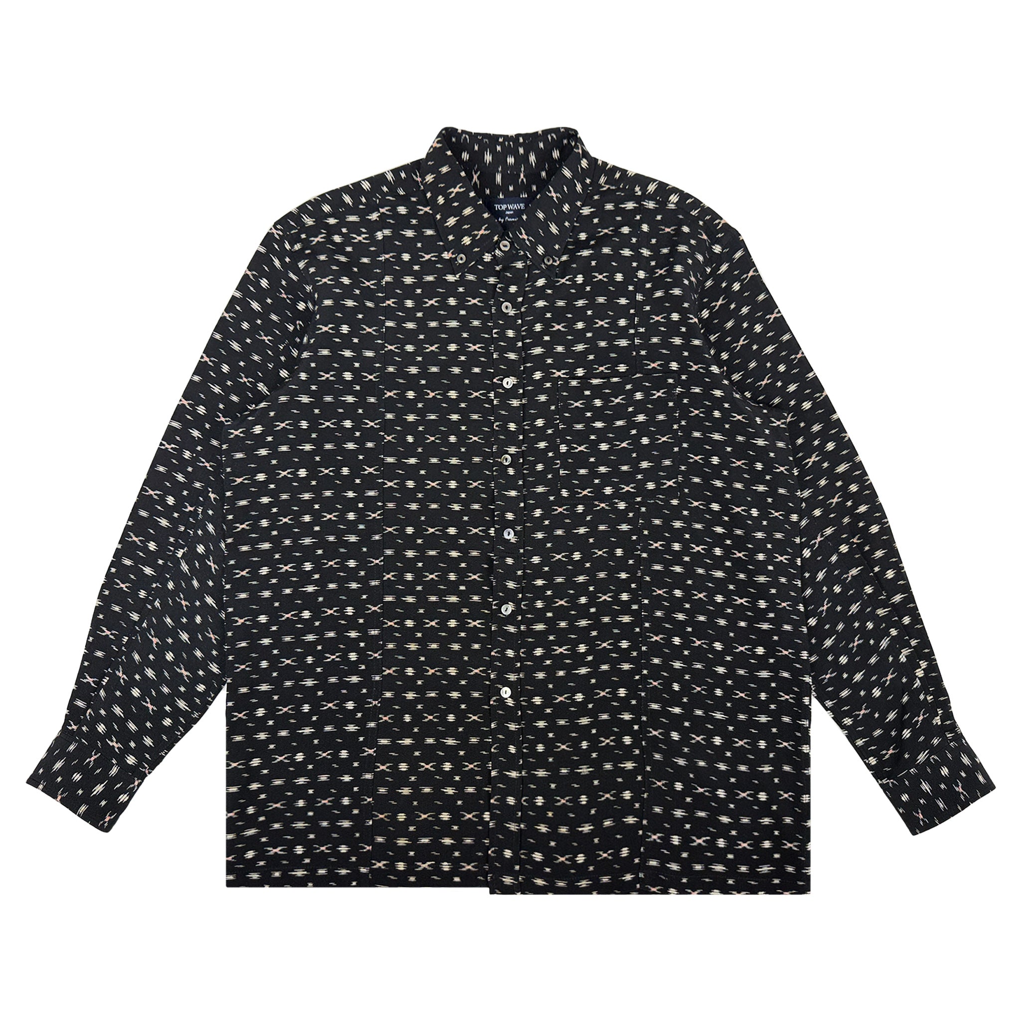 Camisa de manga larga Kimono, talla M [LSVN-M137]-zoom-1