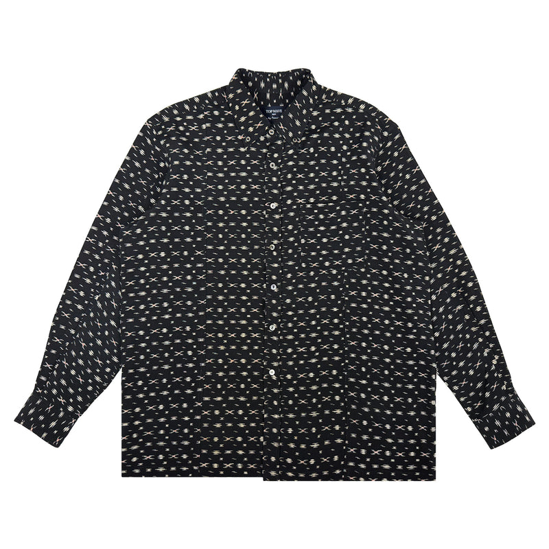 Camisa de manga larga Kimono, talla M [LSVN-M137]-zoom-