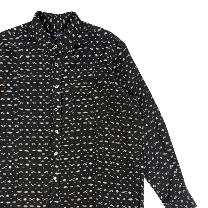 Camisa de manga larga Kimono, talla M [LSVN-M137]-zoom-