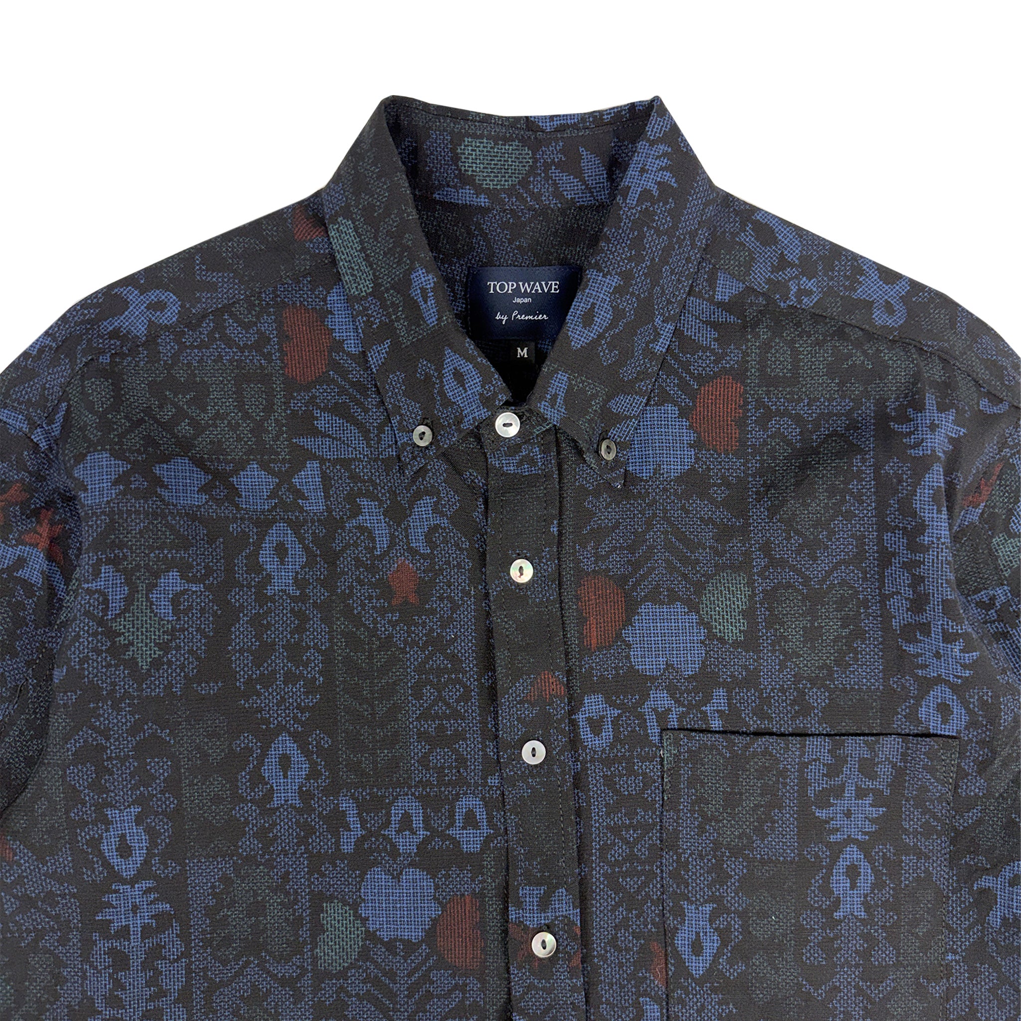 Camisa de manga larga Kimono, talla M [LSVN-M139]-zoom-3