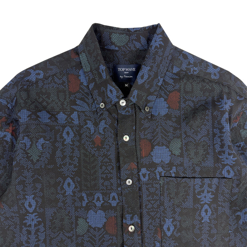 Camisa de manga larga Kimono, talla M [LSVN-M139]-zoom-