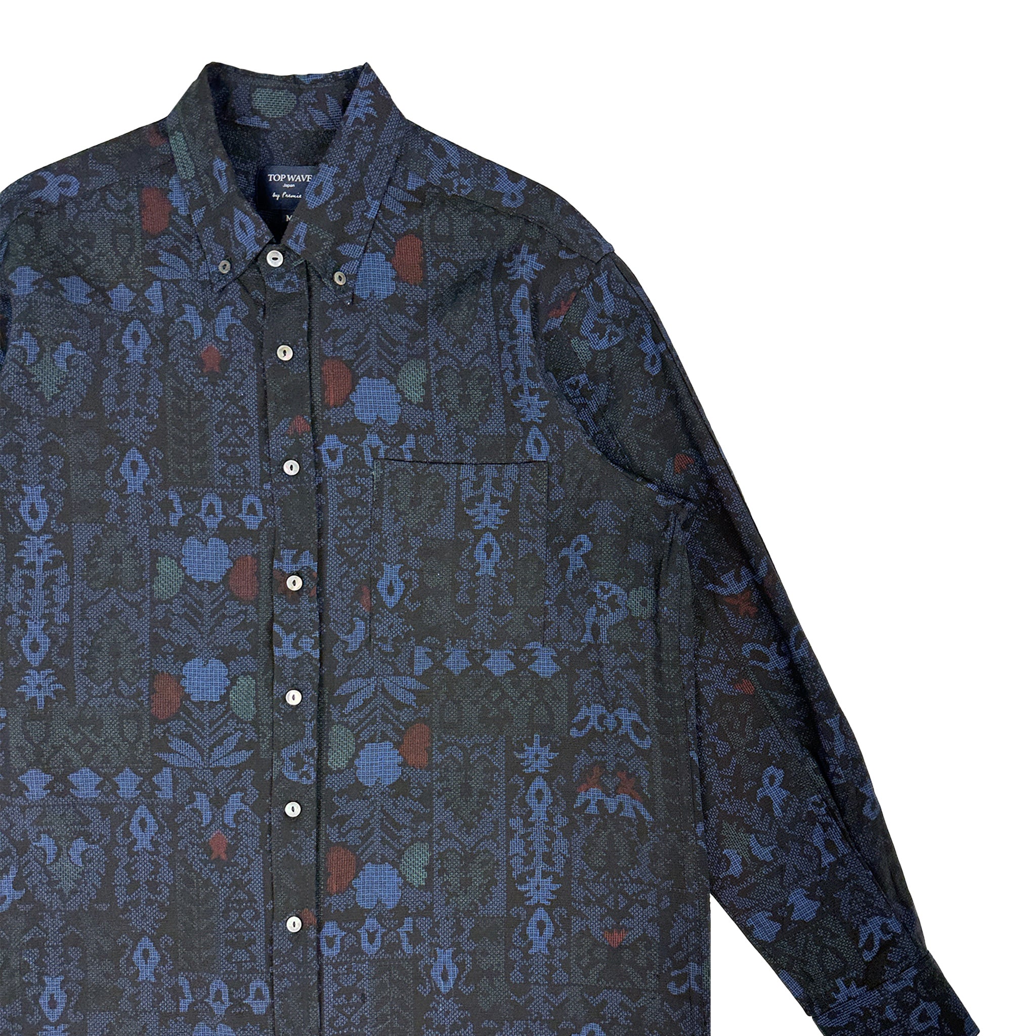 Camisa de manga larga Kimono, talla M [LSVN-M139]-zoom-4