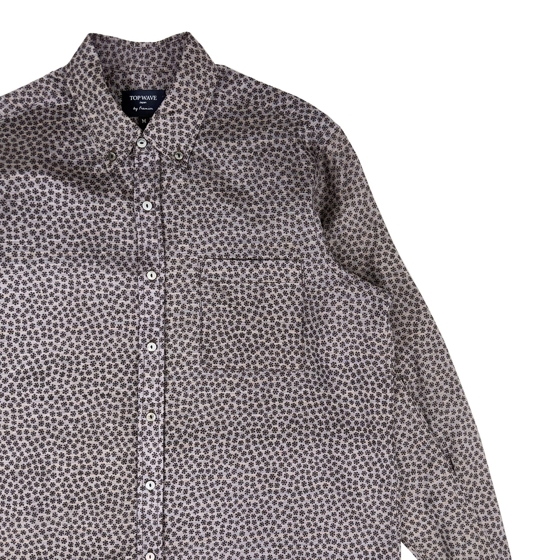 Camisa Kimono de manga larga talla M [LSVN-M141]-4