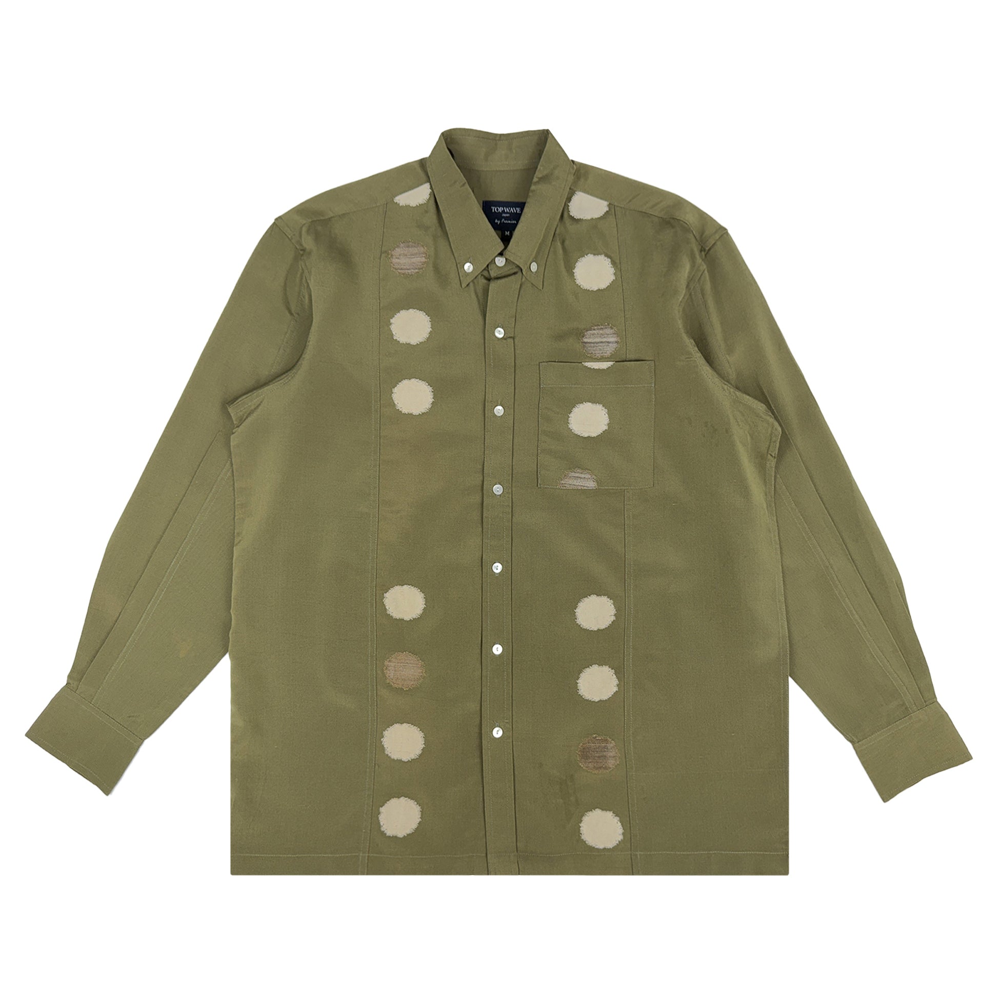 Camisa kimono de manga larga, talla M [LSVN-M142]-1