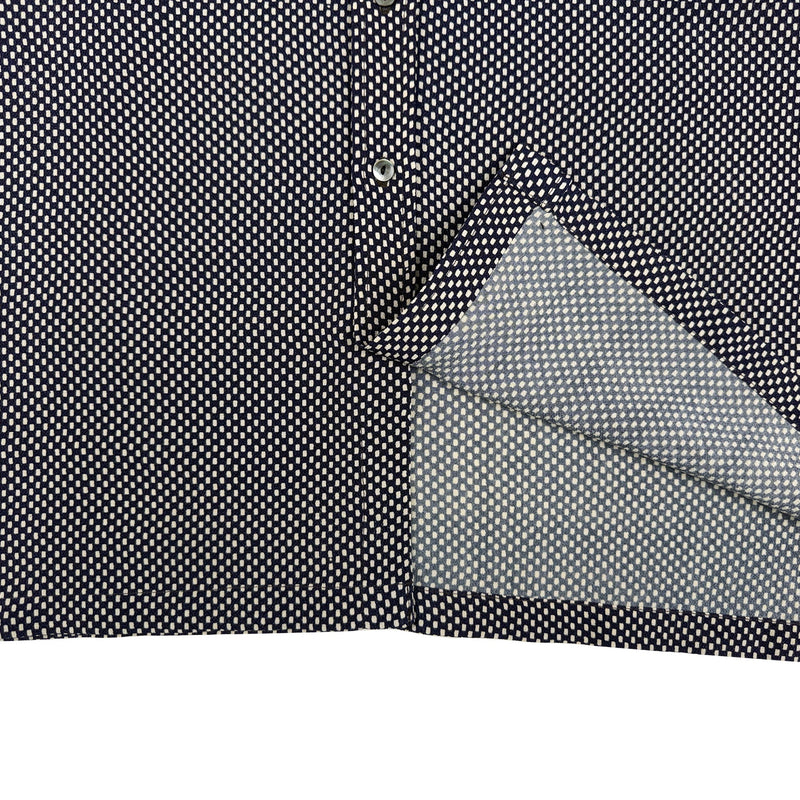 着物長袖シャツ メンズ M LSVN-M15-zoom-