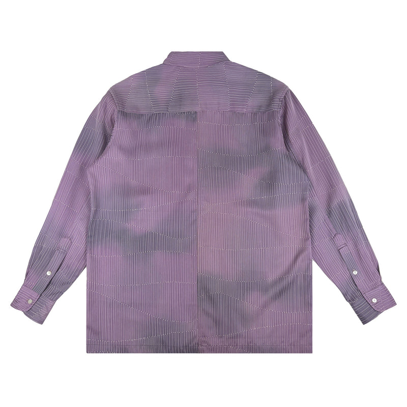 着物長袖シャツ メンズ M LSVN-M16-zoom-