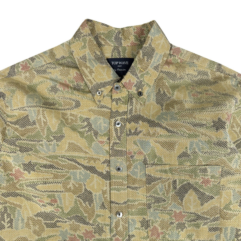 着物長袖シャツ メンズ M LSVN-M17-zoom-