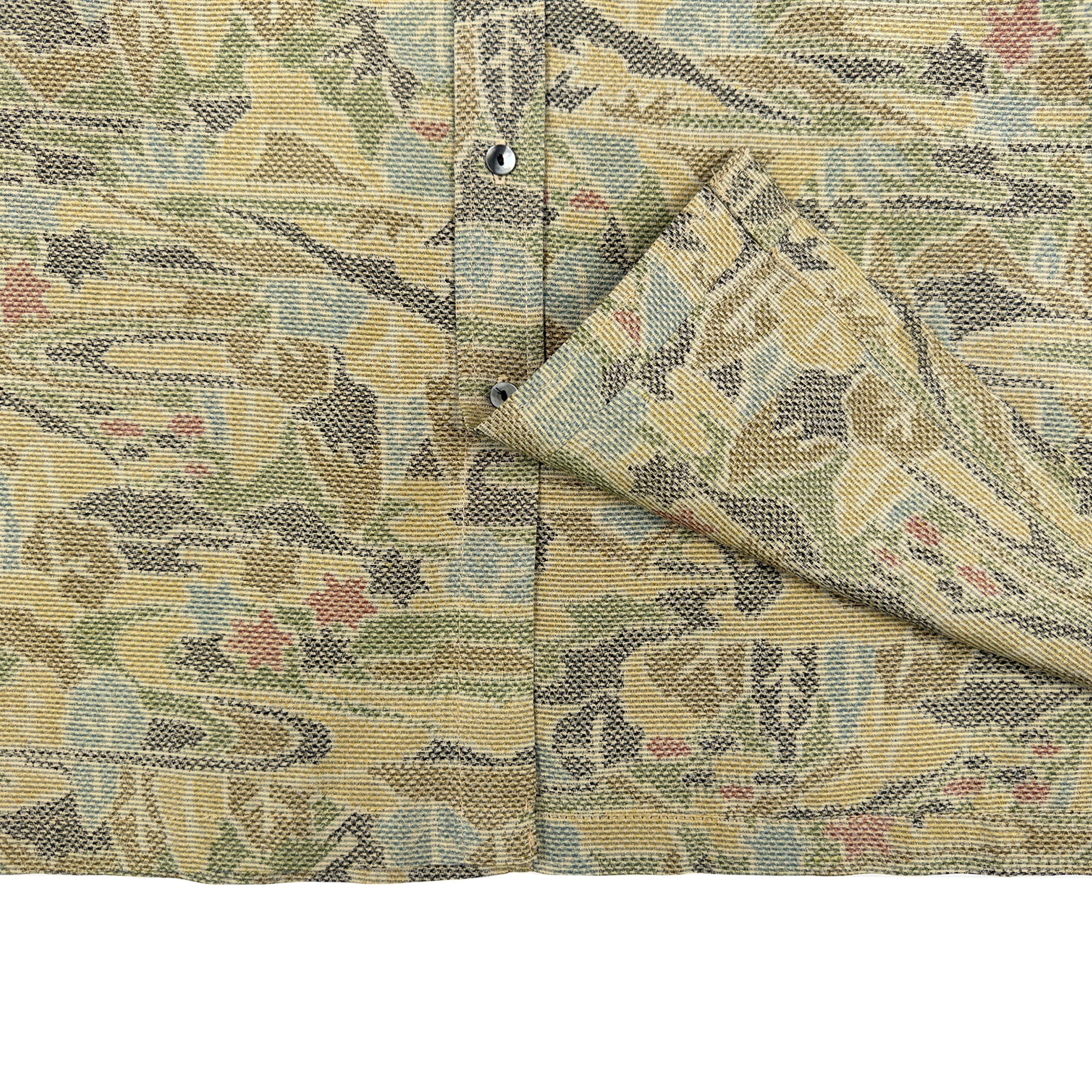 着物長袖シャツ メンズ M LSVN-M17-zoom-5