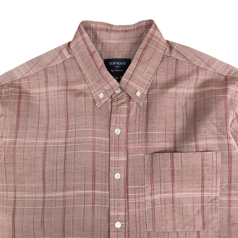 着物長袖シャツ メンズ M LSVN-M20-zoom-