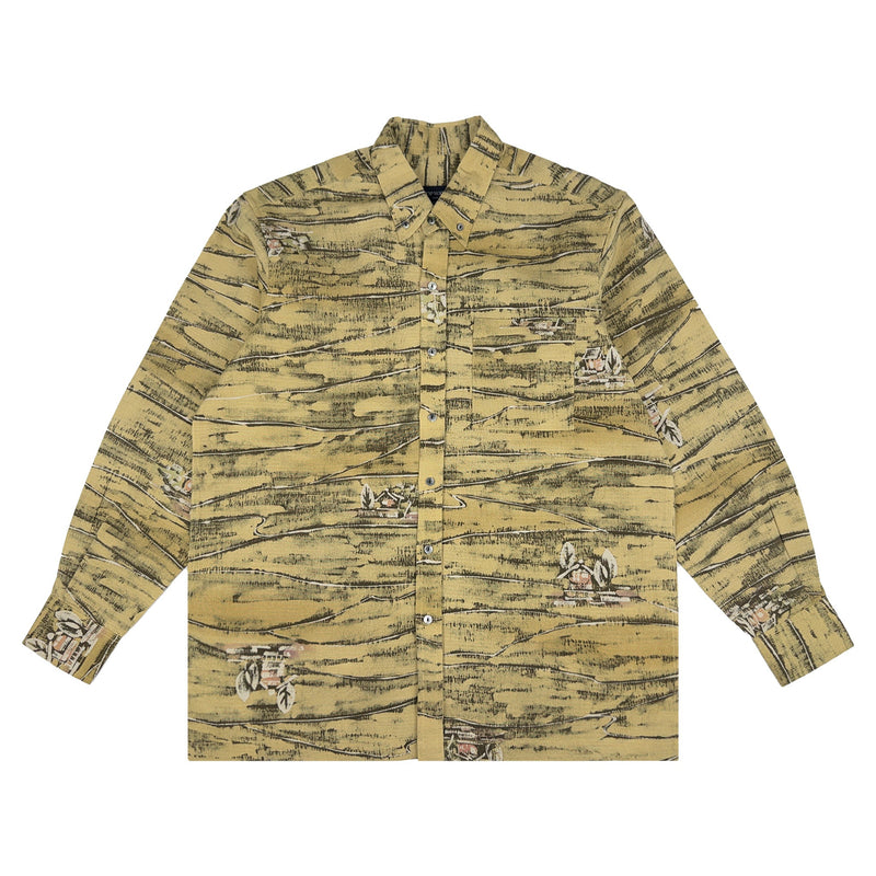 着物長袖シャツ メンズ M LSVN-M21-zoom-