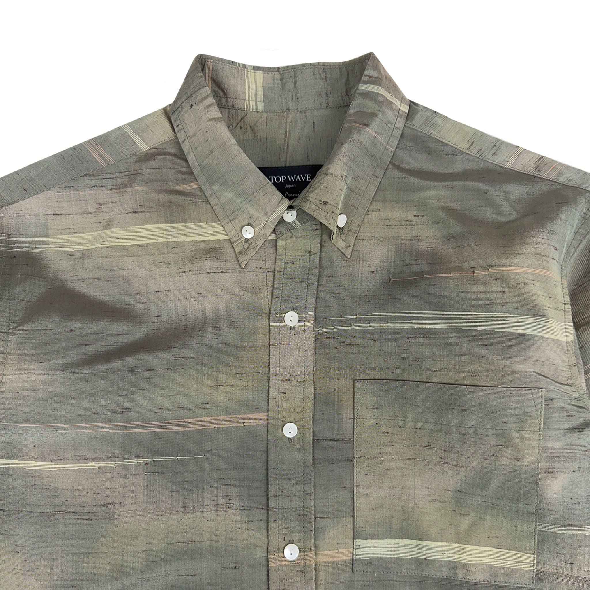 着物長袖シャツ メンズ M LSVN-M22-zoom-3