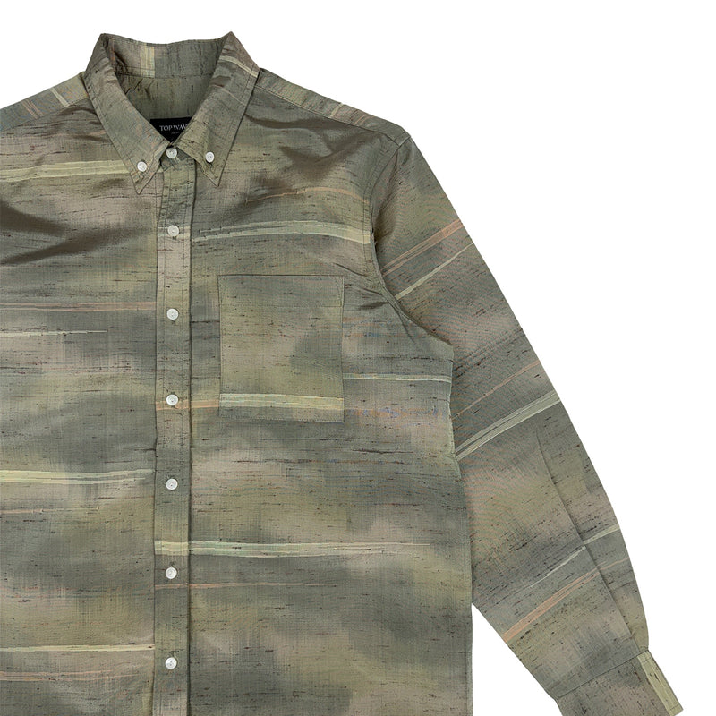 着物長袖シャツ メンズ M LSVN-M22-zoom-