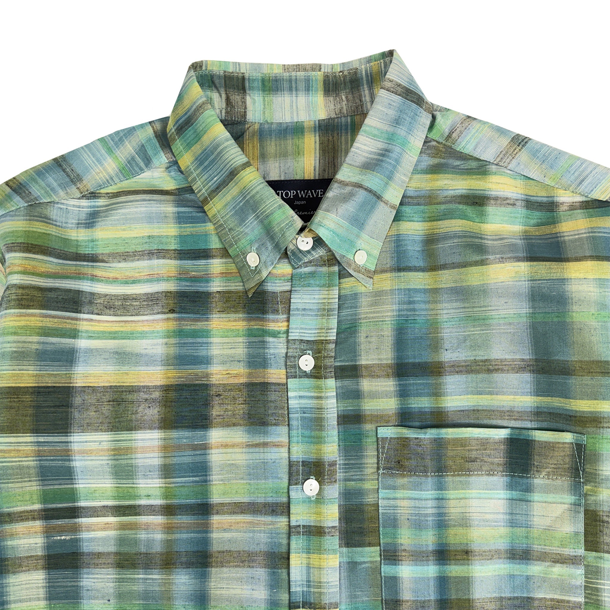 着物長袖シャツ メンズ M LSVN-M25-zoom-3