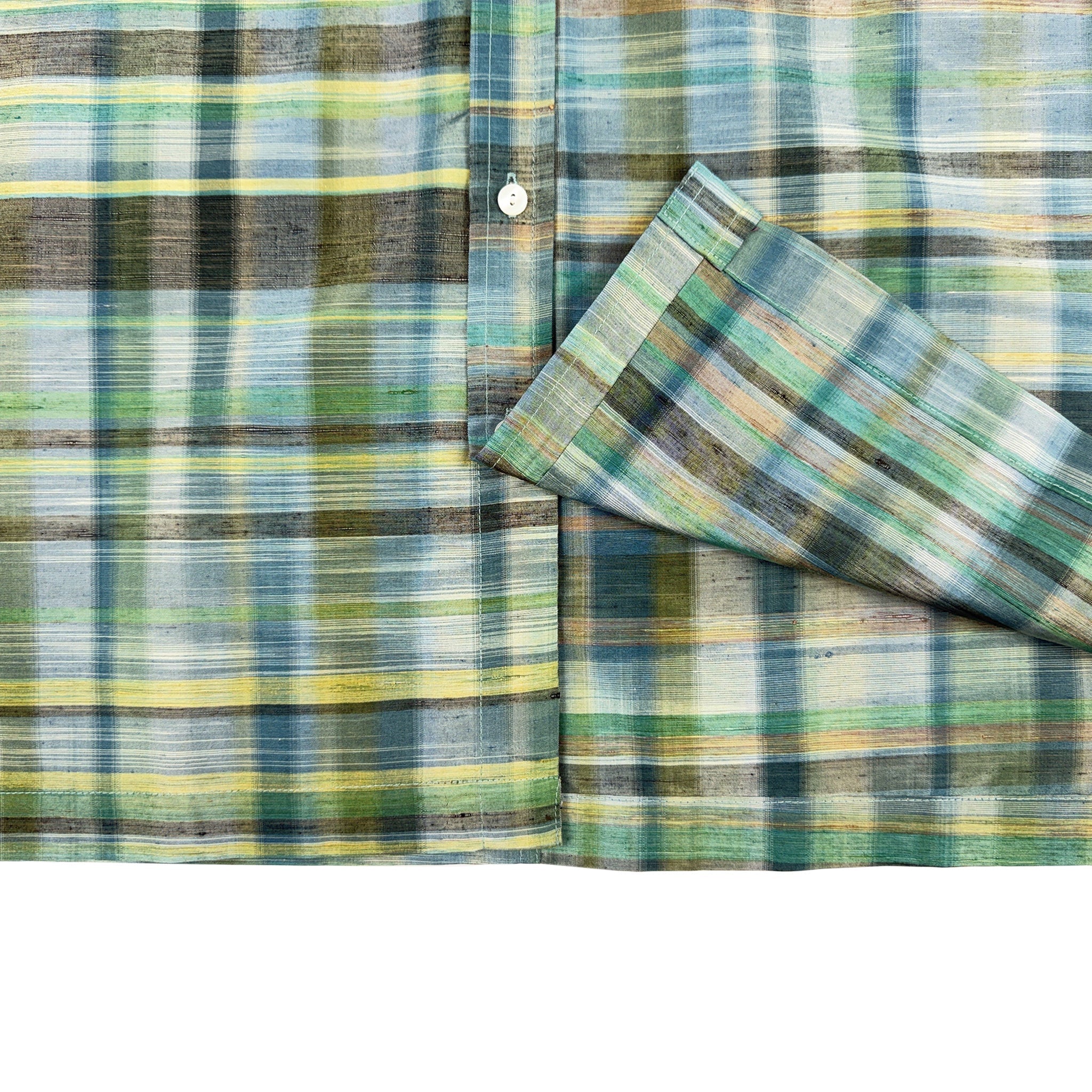 着物長袖シャツ メンズ M LSVN-M25-zoom-5