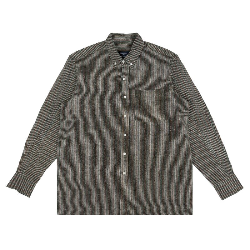 着物長袖シャツ メンズ M LSVN-M26-zoom-