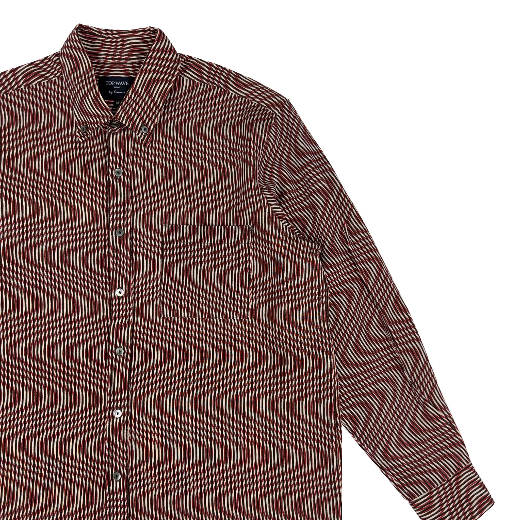 着物長袖シャツ メンズ M LSVN-M27-zoom-4