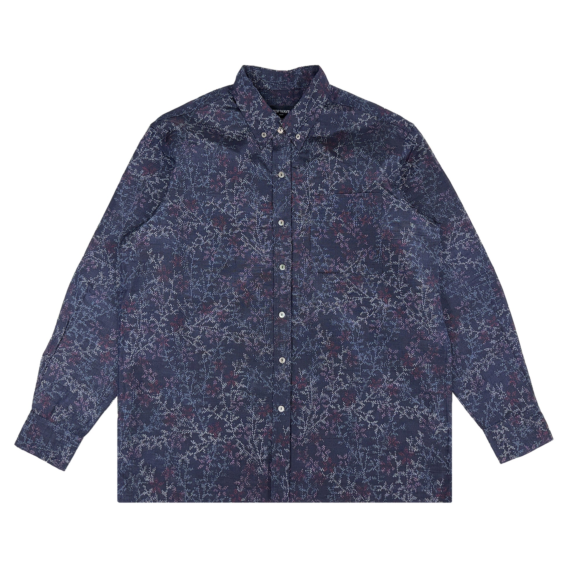 Camisa Kimono Manga Larga Talla M [LSVN-M31]-1