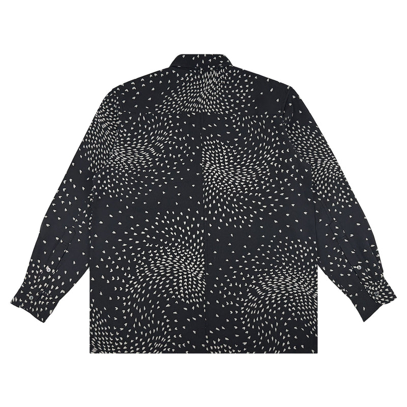 着物長袖シャツ メンズ M LSVN-M32-zoom-