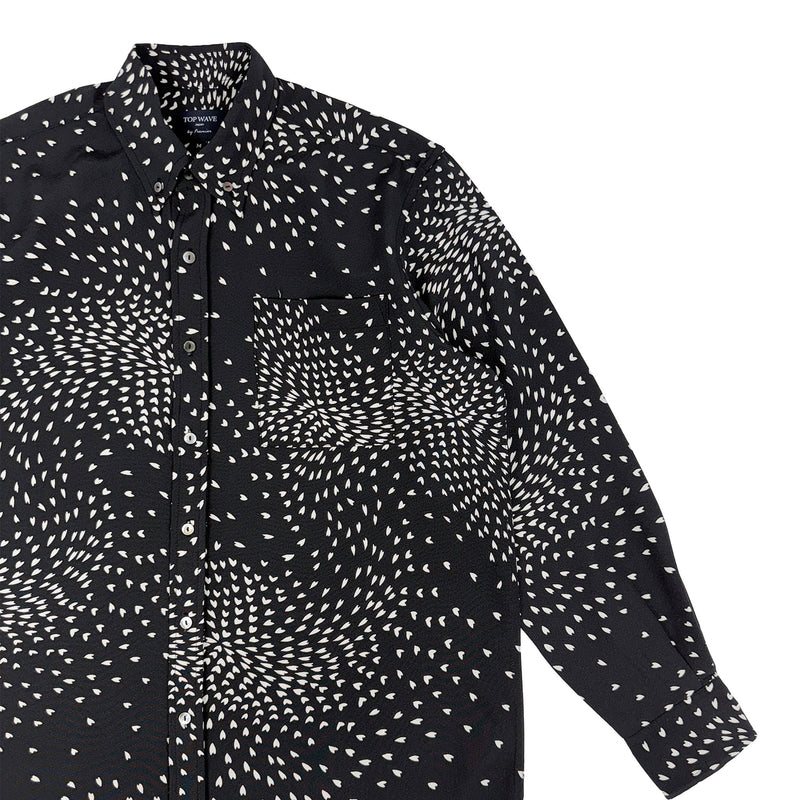 着物長袖シャツ メンズ M LSVN-M32-zoom-