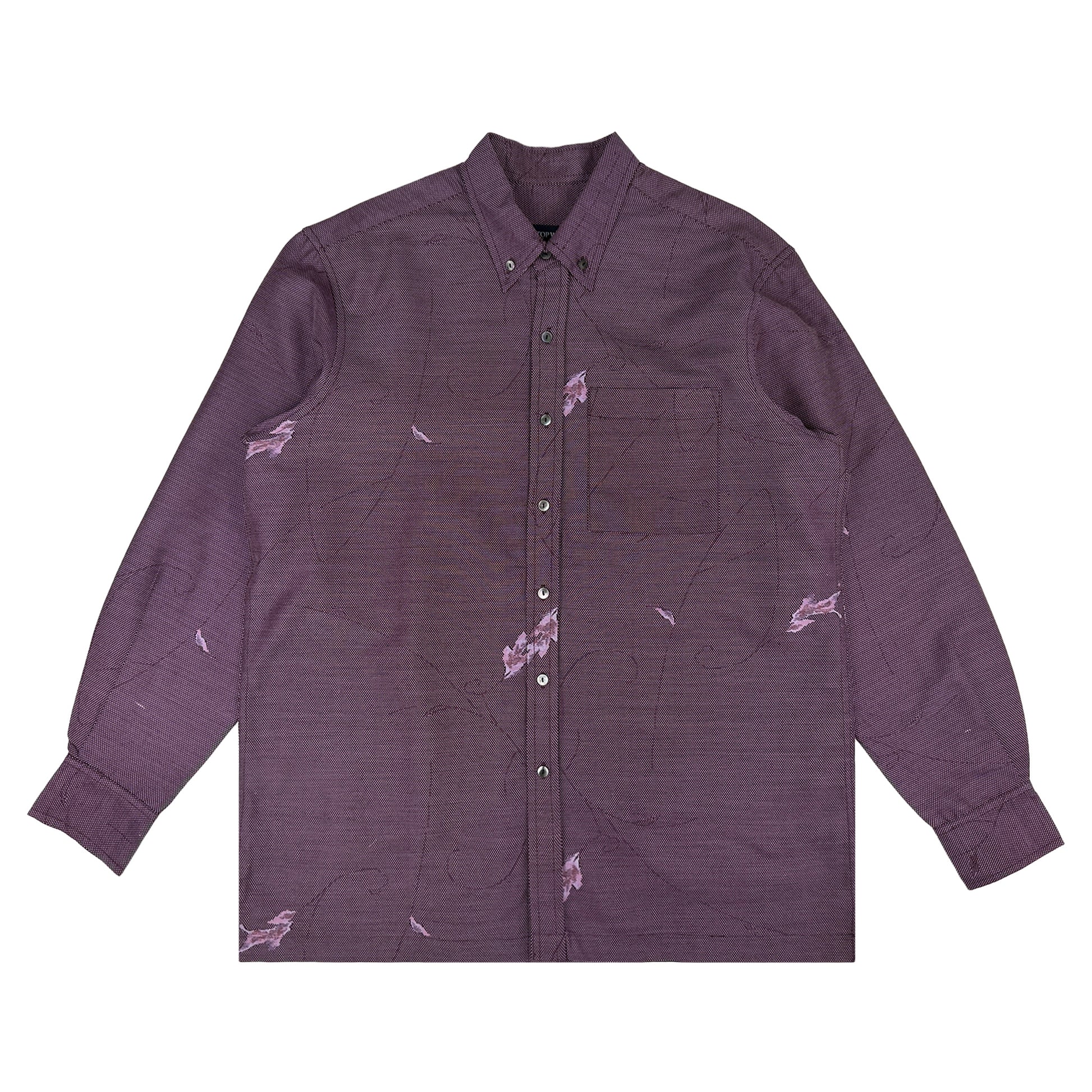 Camisa de manga larga de kimono, talla M [LSVN-M36]-1
