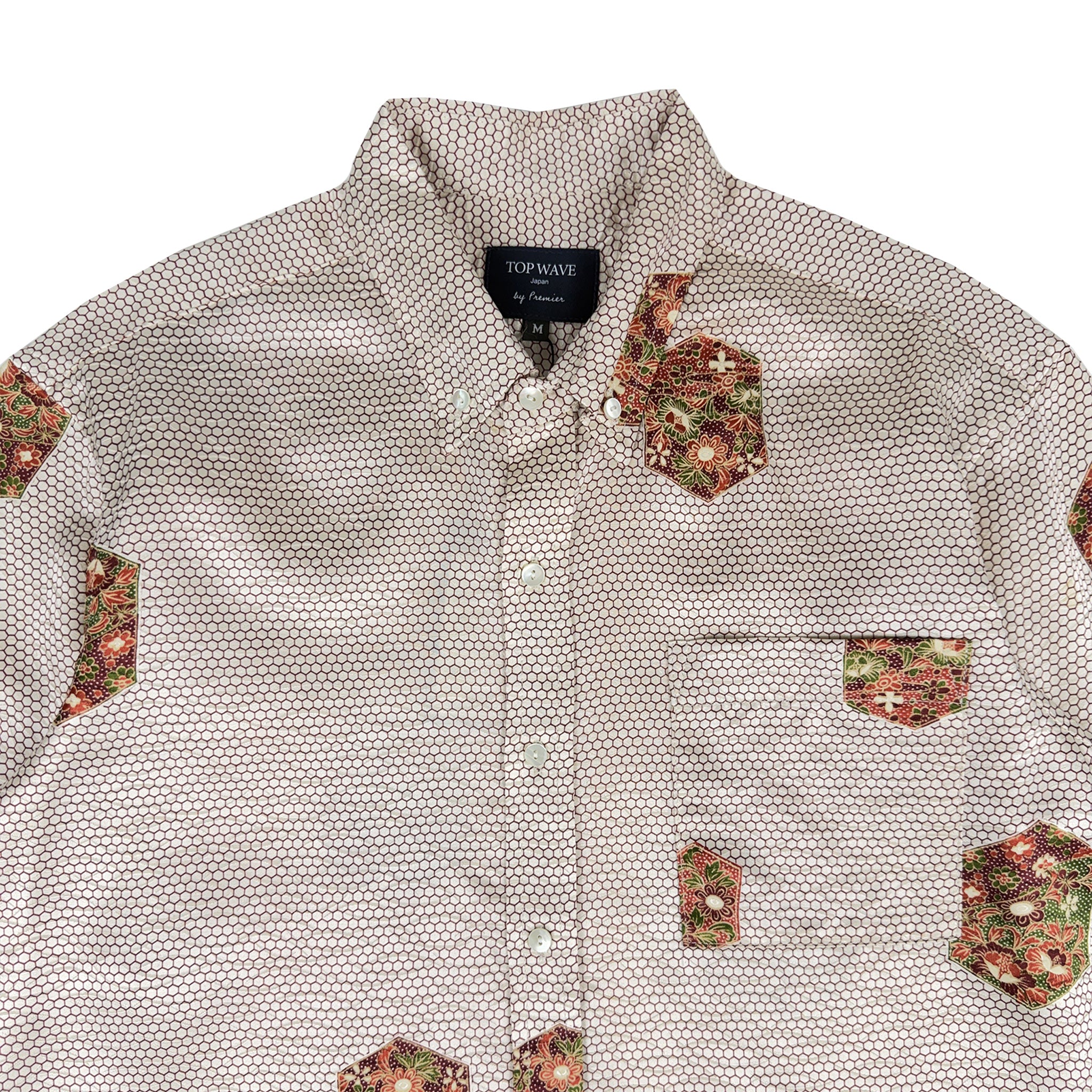 Camisa de manga larga estilo kimono Talla M [LSVN-M37]-zoom-3