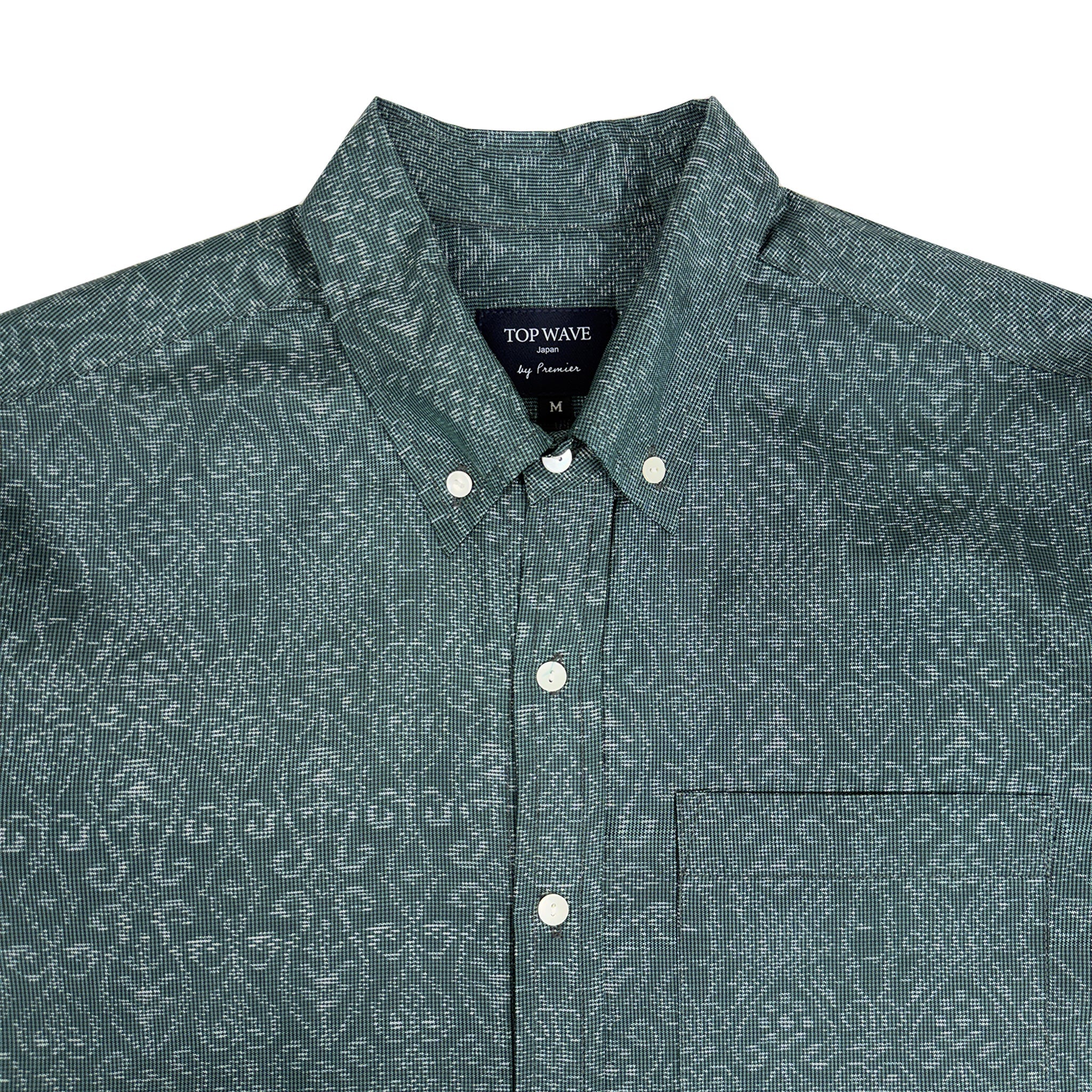 着物長袖シャツ メンズ M LSVN-M38-zoom-3