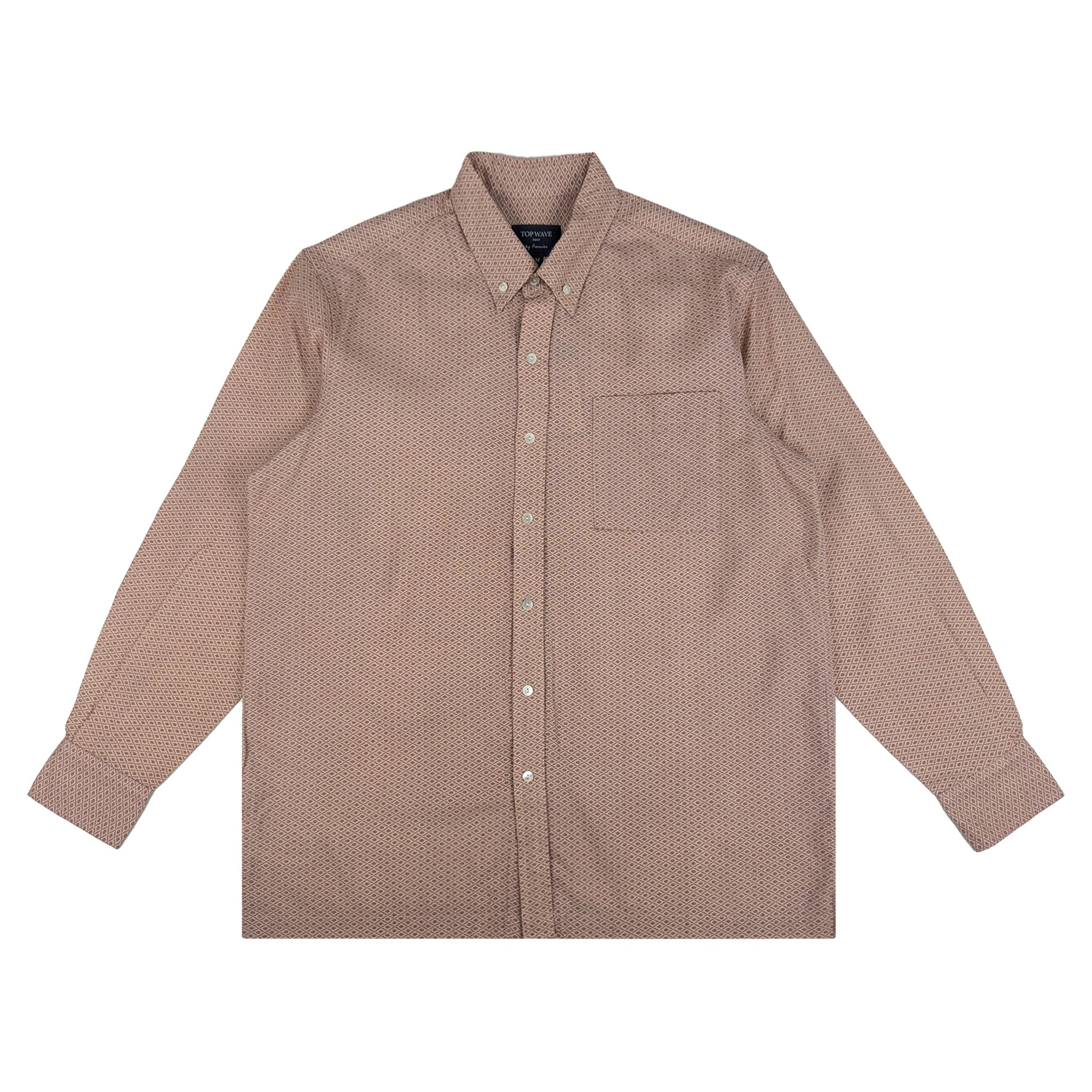 着物長袖シャツ メンズ M LSVN-M39-zoom-1