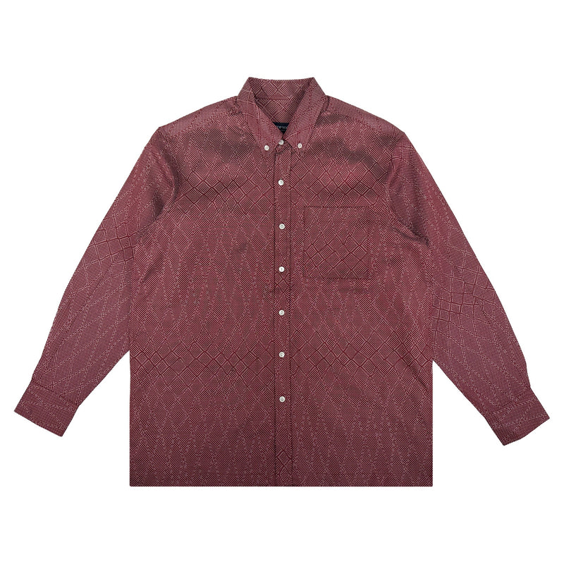 着物長袖シャツ メンズ M LSVN-M40-zoom-