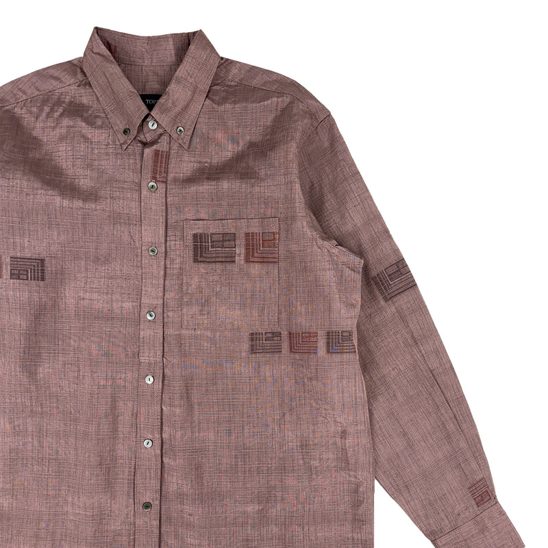 Camisa de manga larga Kimono, talla M [LSVN-M41]-zoom-