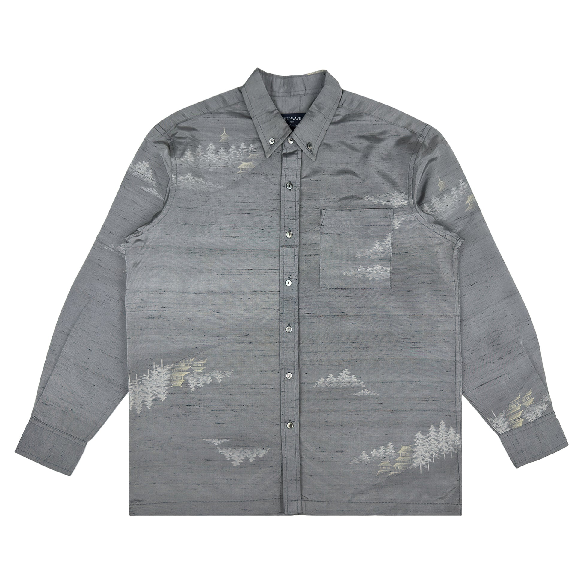 Camisa de manga larga de kimono, talla M [LSVN-M42]-1