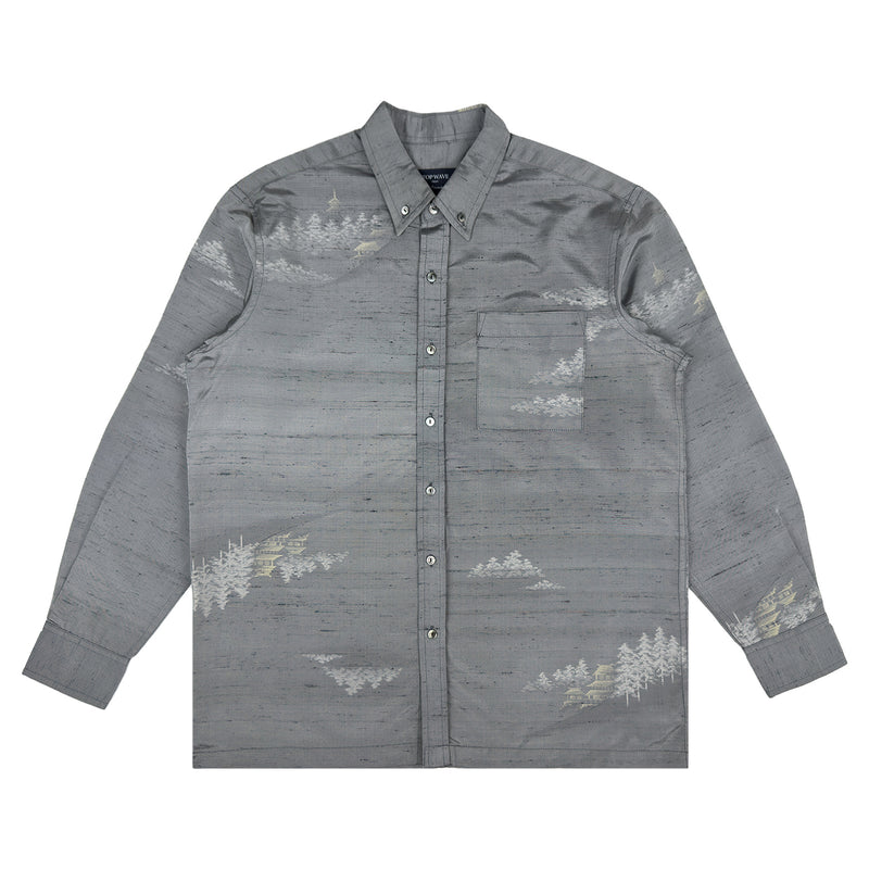 Camisa de manga larga de kimono, talla M [LSVN-M42]-zoom-