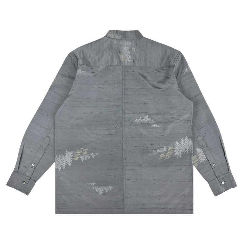 Camisa de manga larga de kimono, talla M [LSVN-M42]-zoom-