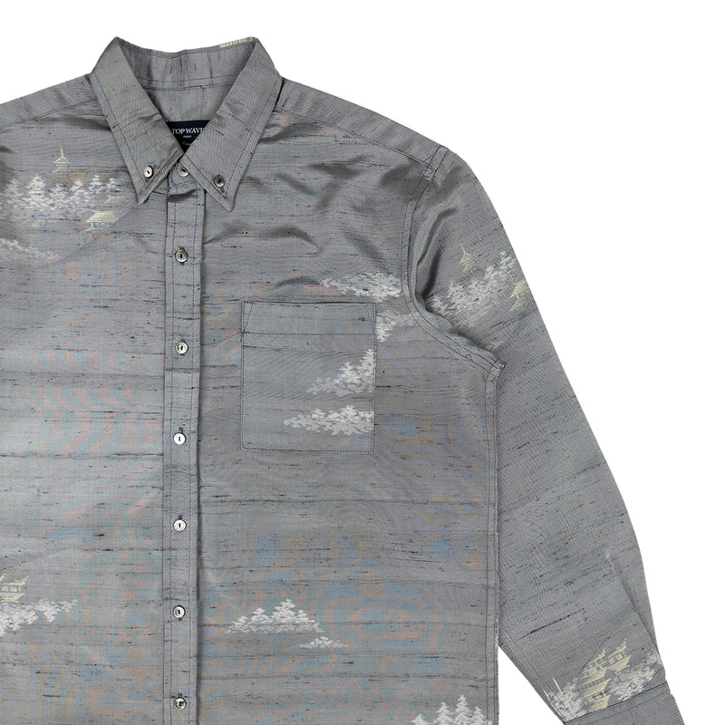 Camisa de manga larga de kimono, talla M [LSVN-M42]-zoom-