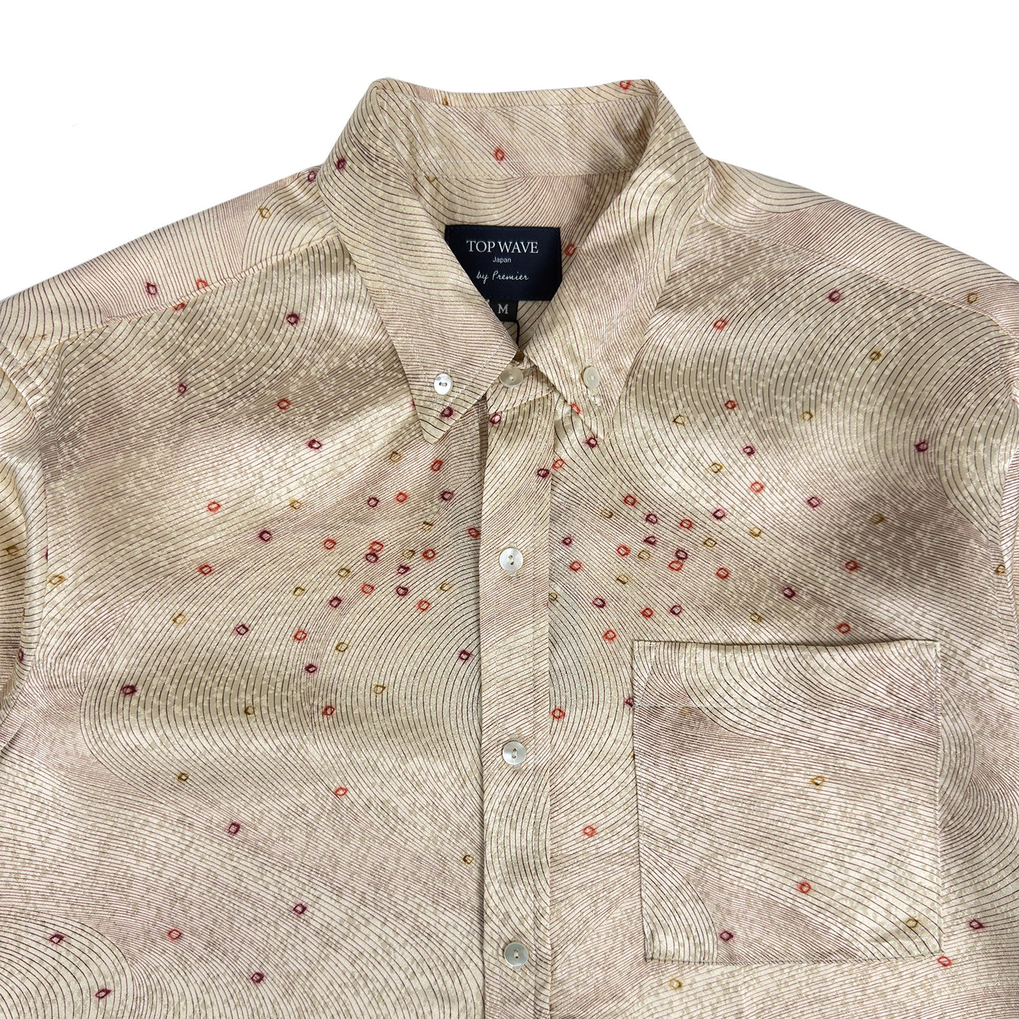 着物長袖シャツ メンズ M LSVN-M53-zoom-3