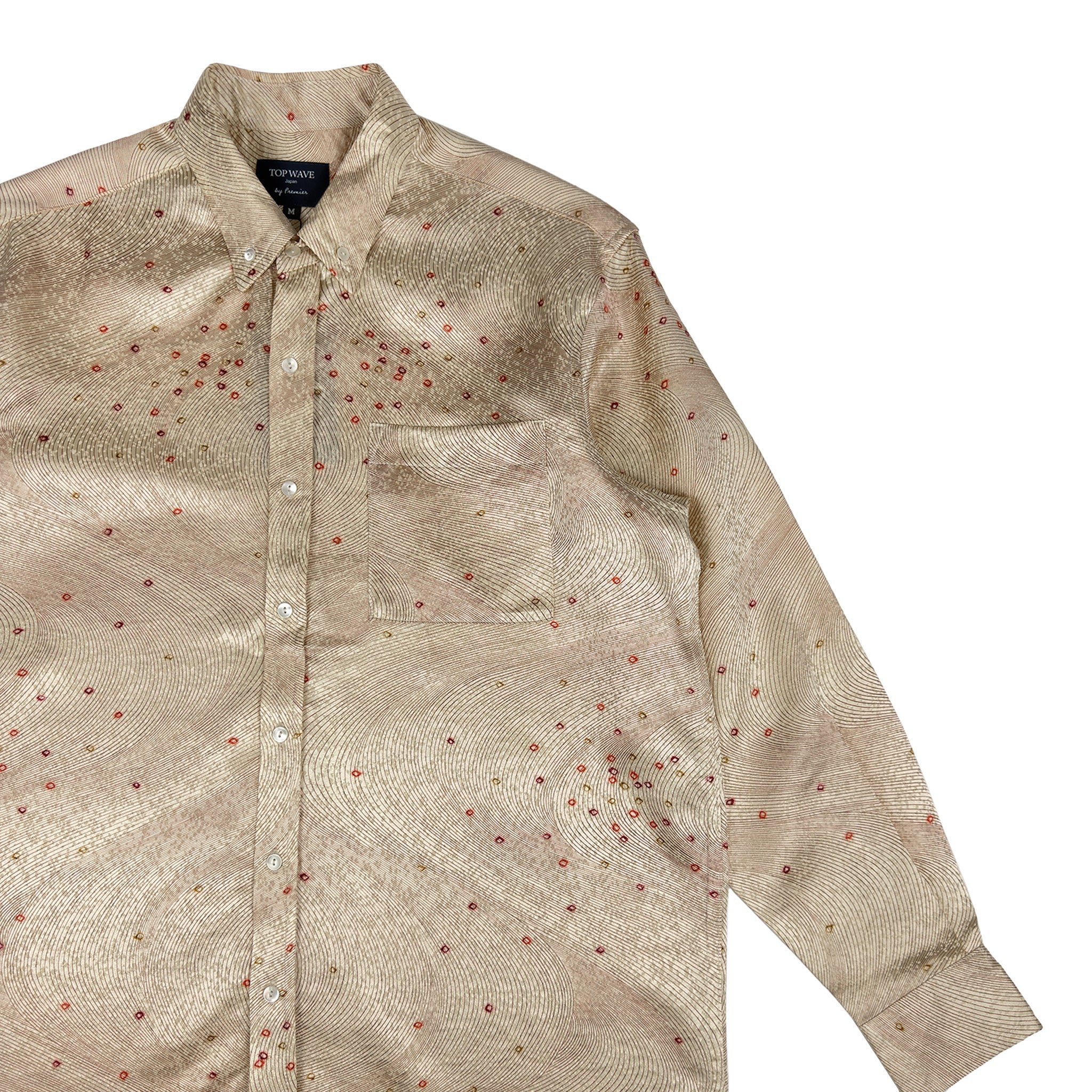 着物長袖シャツ メンズ M LSVN-M53-zoom-4