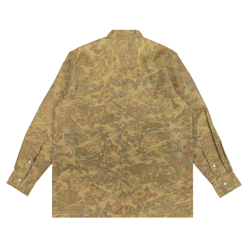 着物長袖シャツ メンズ M LSVN-M55-zoom-