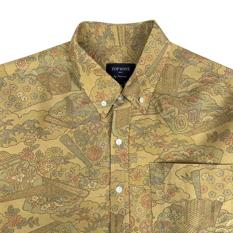 着物長袖シャツ メンズ M LSVN-M55-zoom-