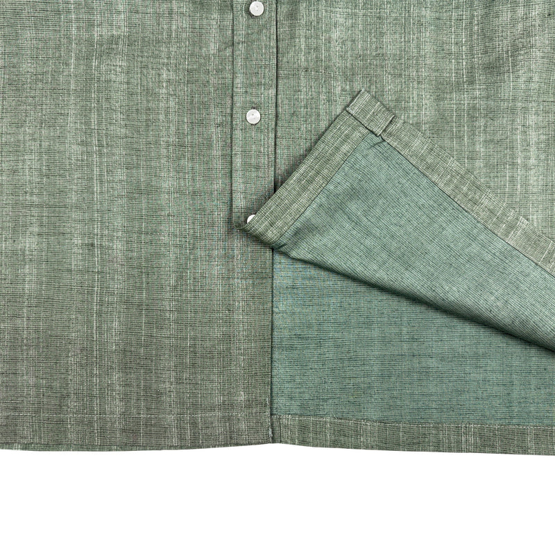 着物長袖シャツ メンズ M LSVN-M58-zoom-