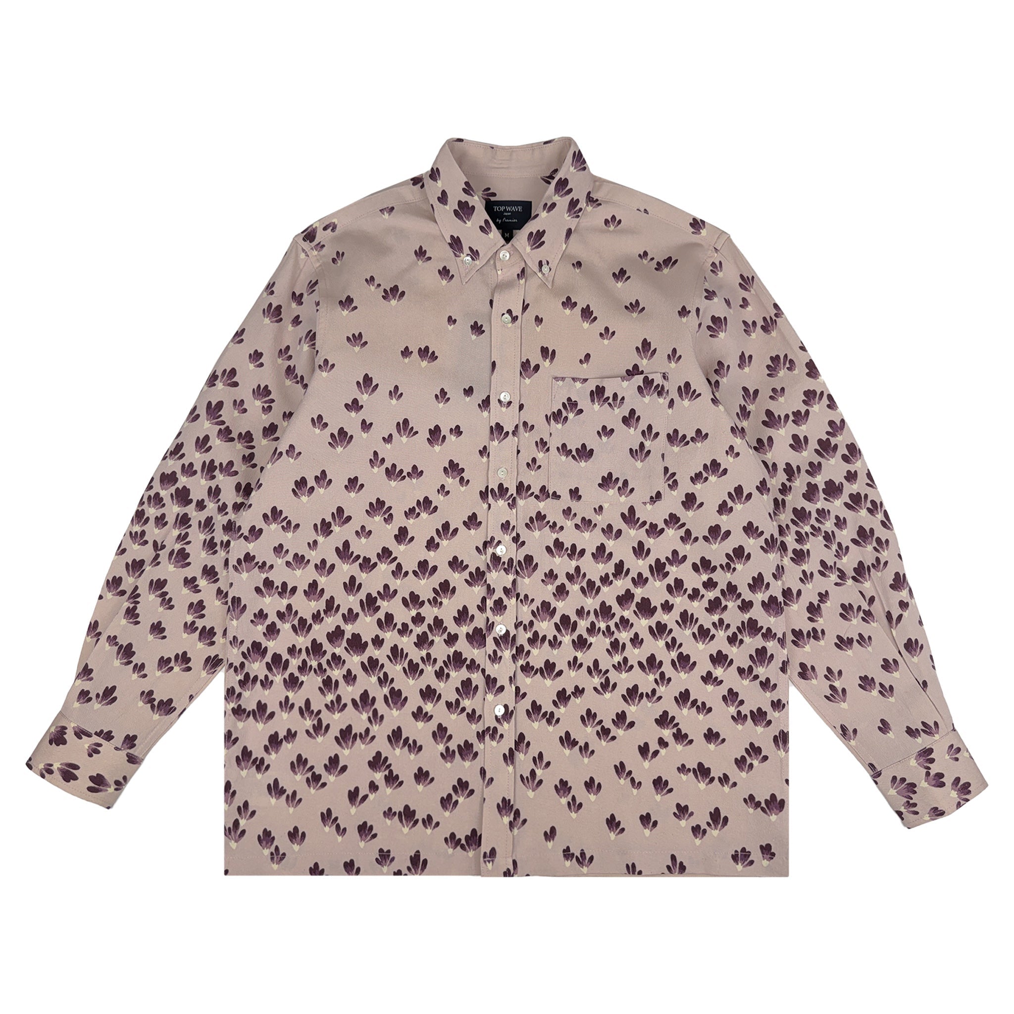 着物長袖シャツ メンズ M LSVN-M60-zoom-1