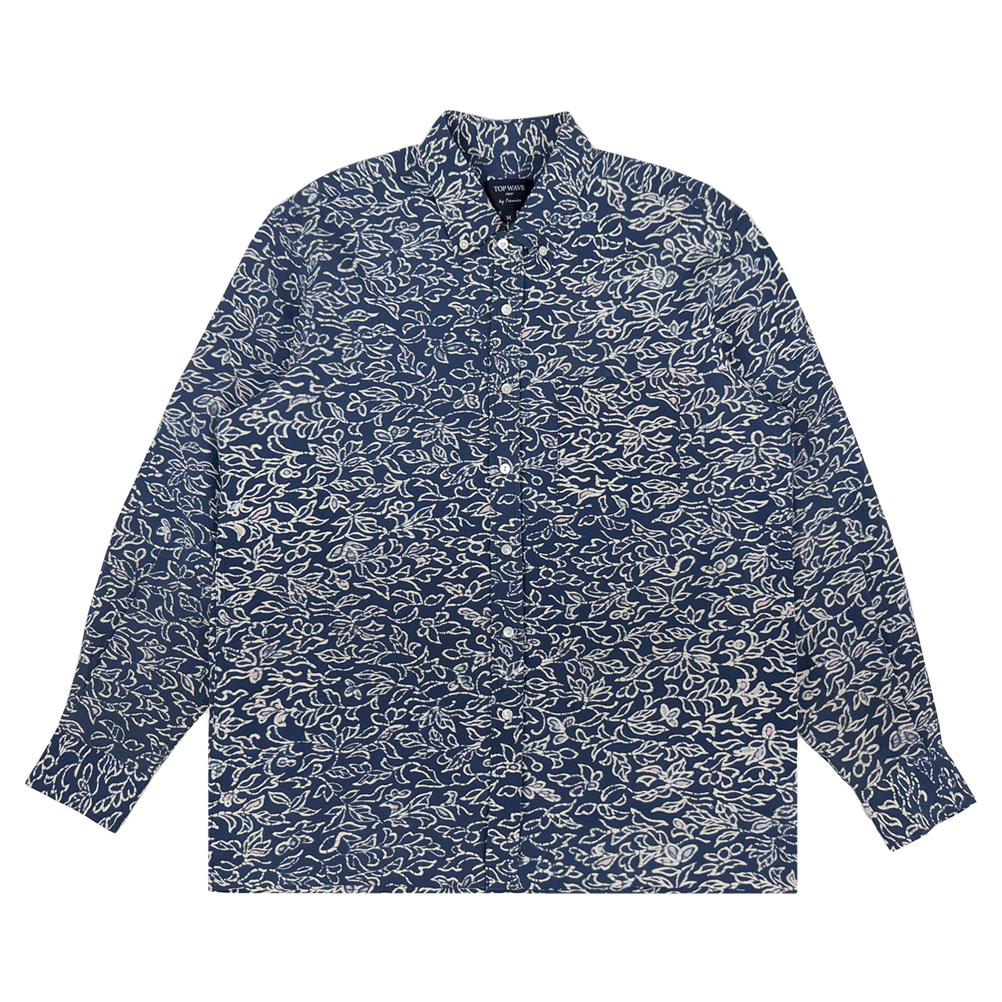 Camisa de manga larga Kimono, Talla M [LSVN-M61]