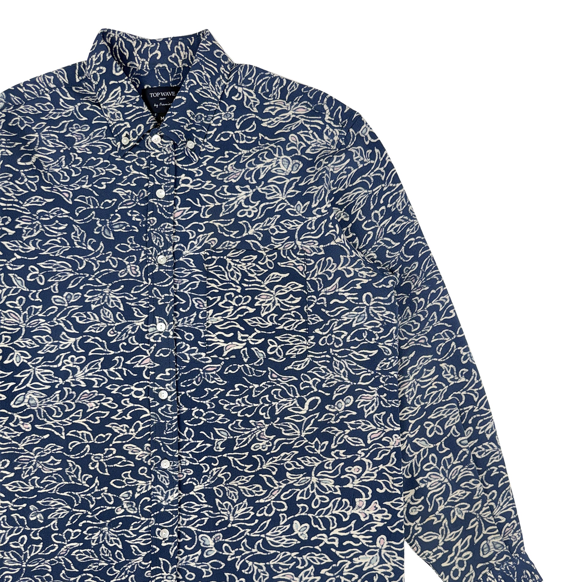 Camisa de manga larga Kimono, Talla M [LSVN-M61]-4