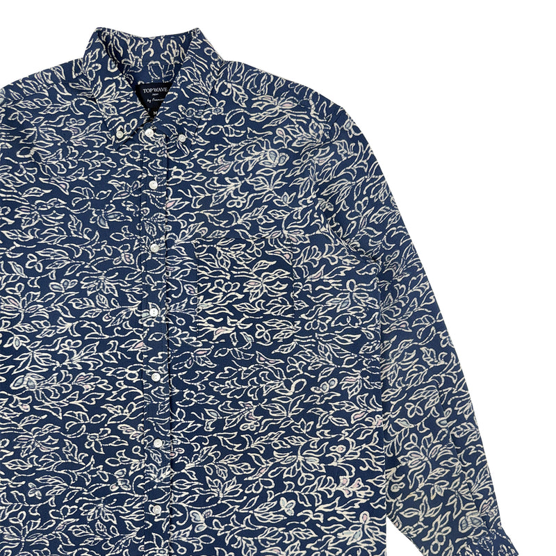 Camisa de manga larga Kimono, Talla M [LSVN-M61]-zoom-