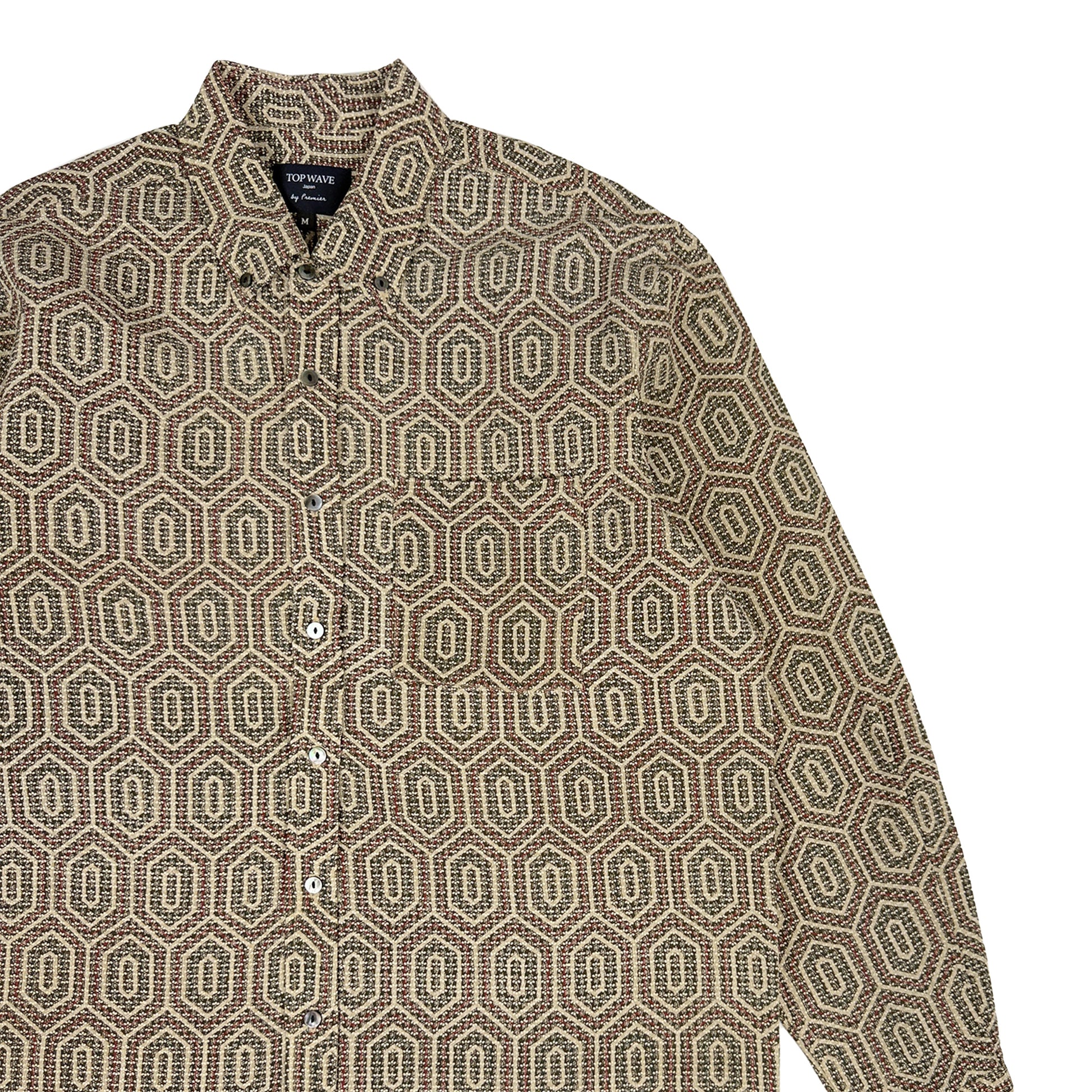 Camisa de manga larga Kimono Talla M [LSVN-M71]-4