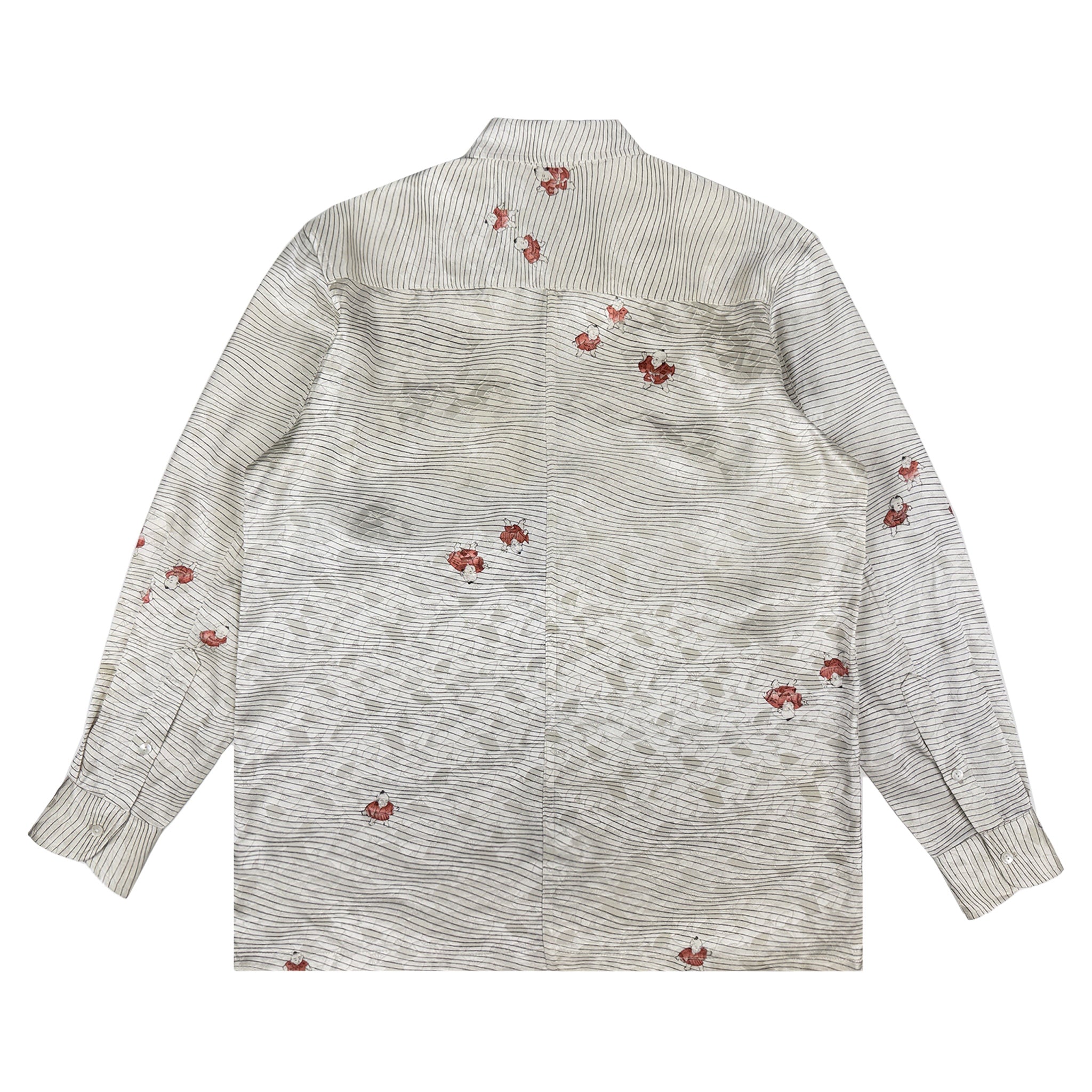 Camisa de manga larga Kimono, talla M [LSVN-M73]-zoom-2